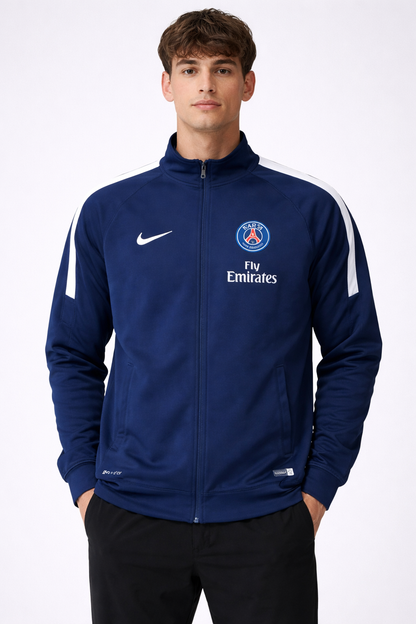 Nike Paris Saint-Germain Trainingsjacke Blau Dri-Fit PSG Herren Größe (S)