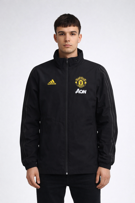 Adidas Manchester United Trainingsjacke Schwarz (S)