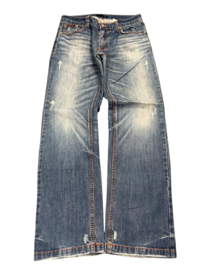 Dolce & Gabbana Distressed Jeans – Blau – Größe (M)