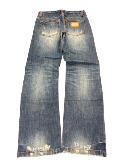 Dolce & Gabbana Distressed Jeans – Blau – Größe (M)